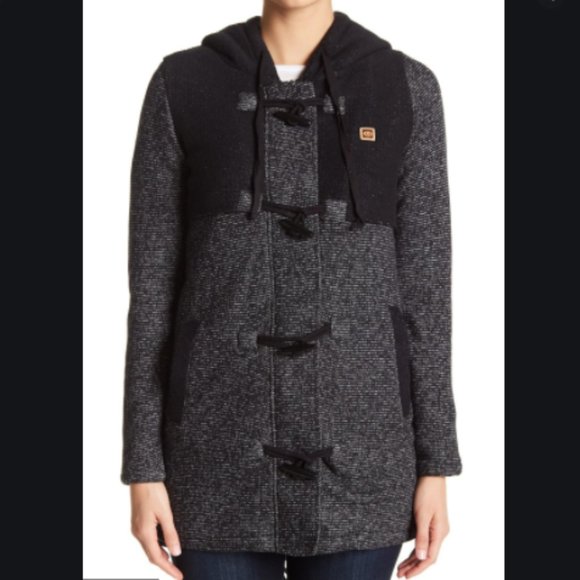 Rip Curl Penny Longline Fleece Hoodie Jacket Sz XS - Picture 3 of 10